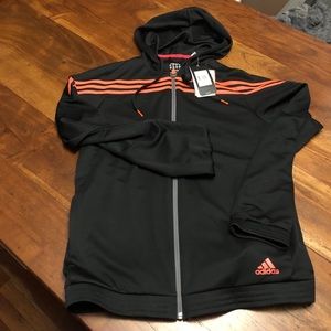 Adidas Icon hooded jacket NWT